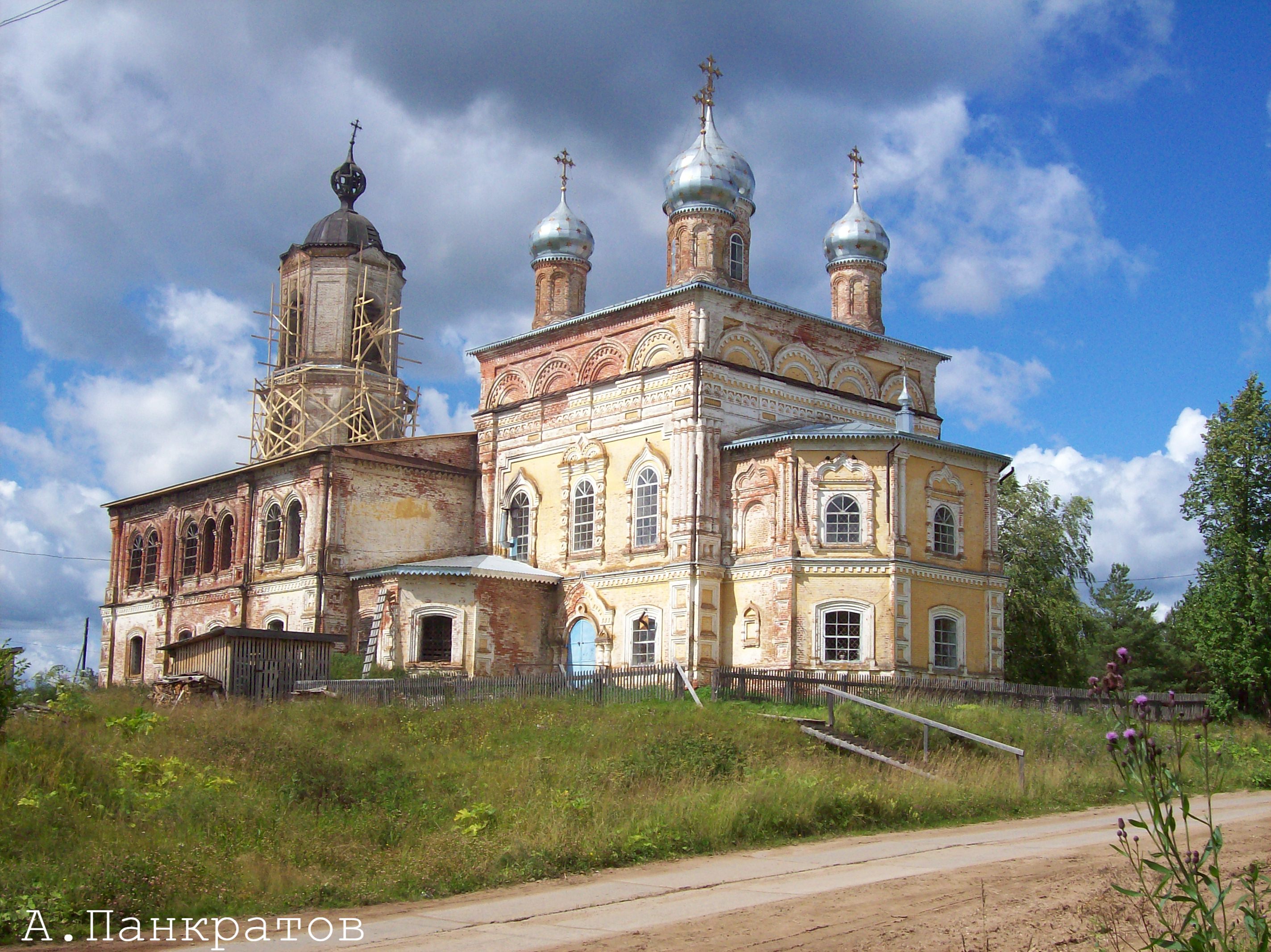 Верхнелалье. Церковь Михаила Архангела, между 1896 и 1908